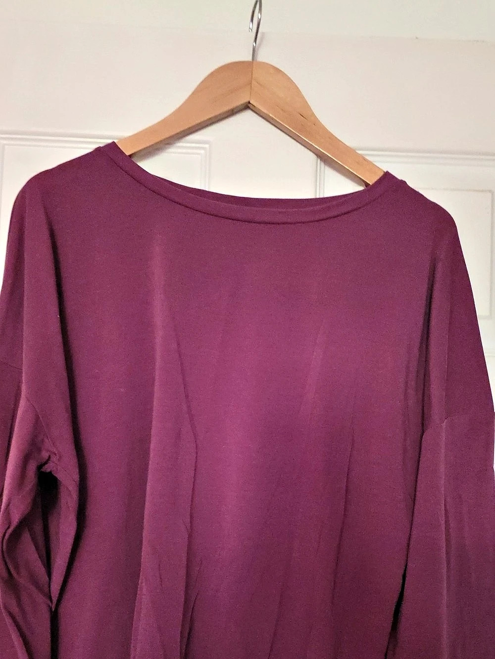 Athletic Works Long Sleeve Athletic Top Purple XXL Like New